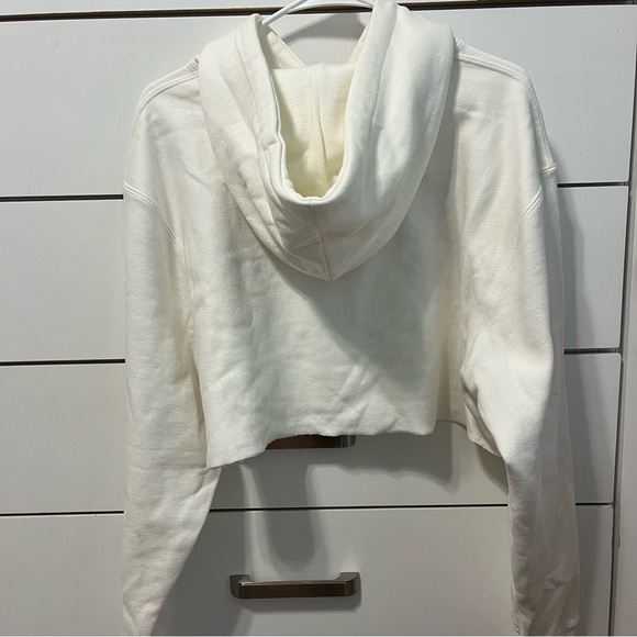 Champion Reverse Weave Crop Hoodie Sweatshirt NWOT - Picture 3 of 5